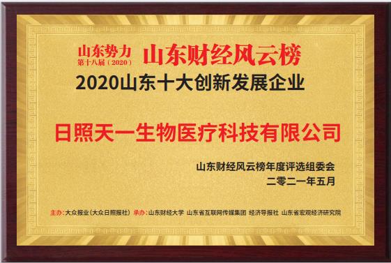 十大創新發展企業